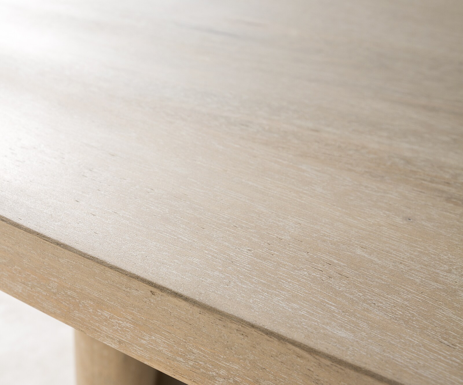 Table-basse Wido 110x50 cm Manguier White Wash 4