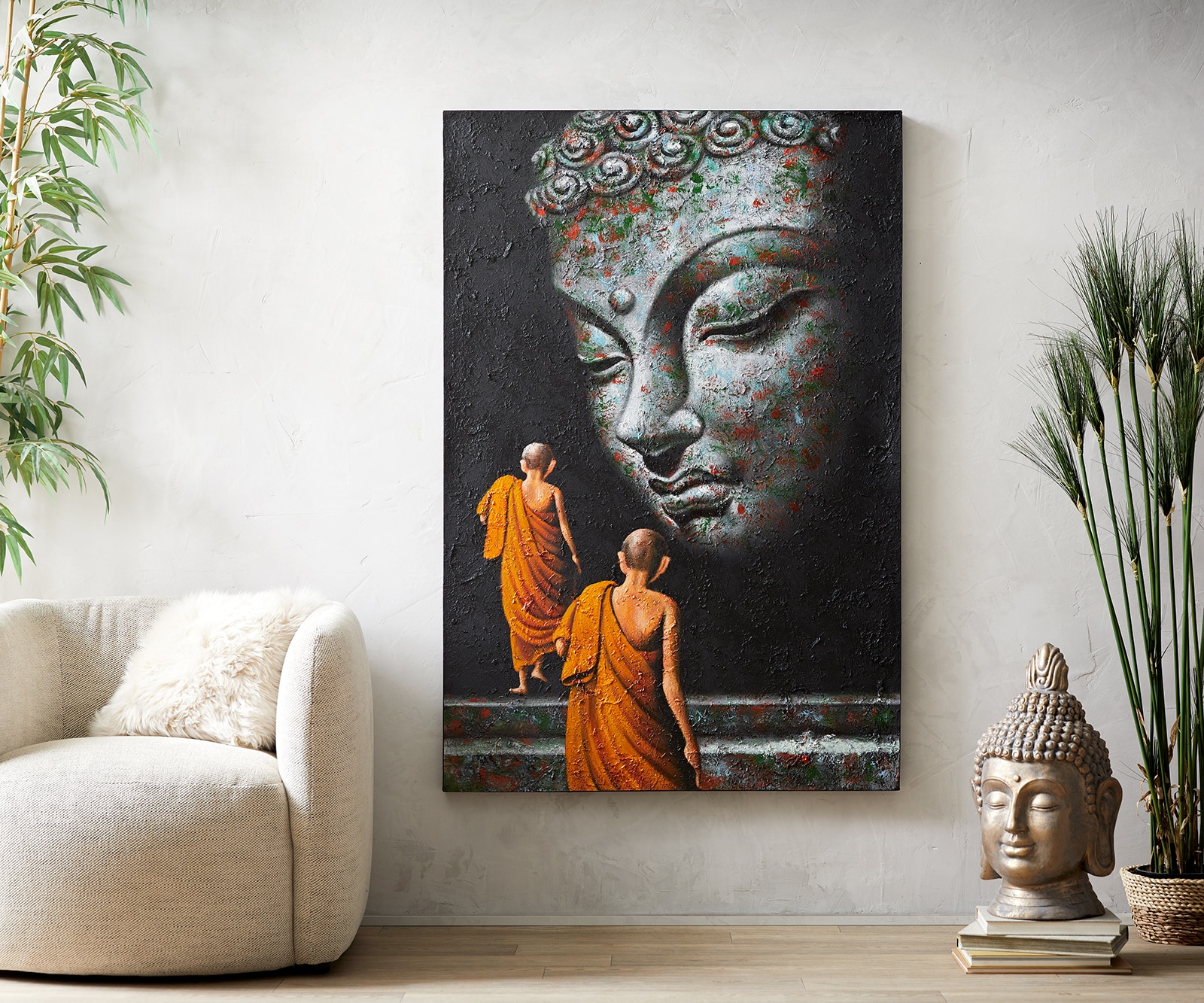 Tableau-mural Dafina 100x150 cm acrylique Tableau-mural Dafina 100x150 cm acrylique