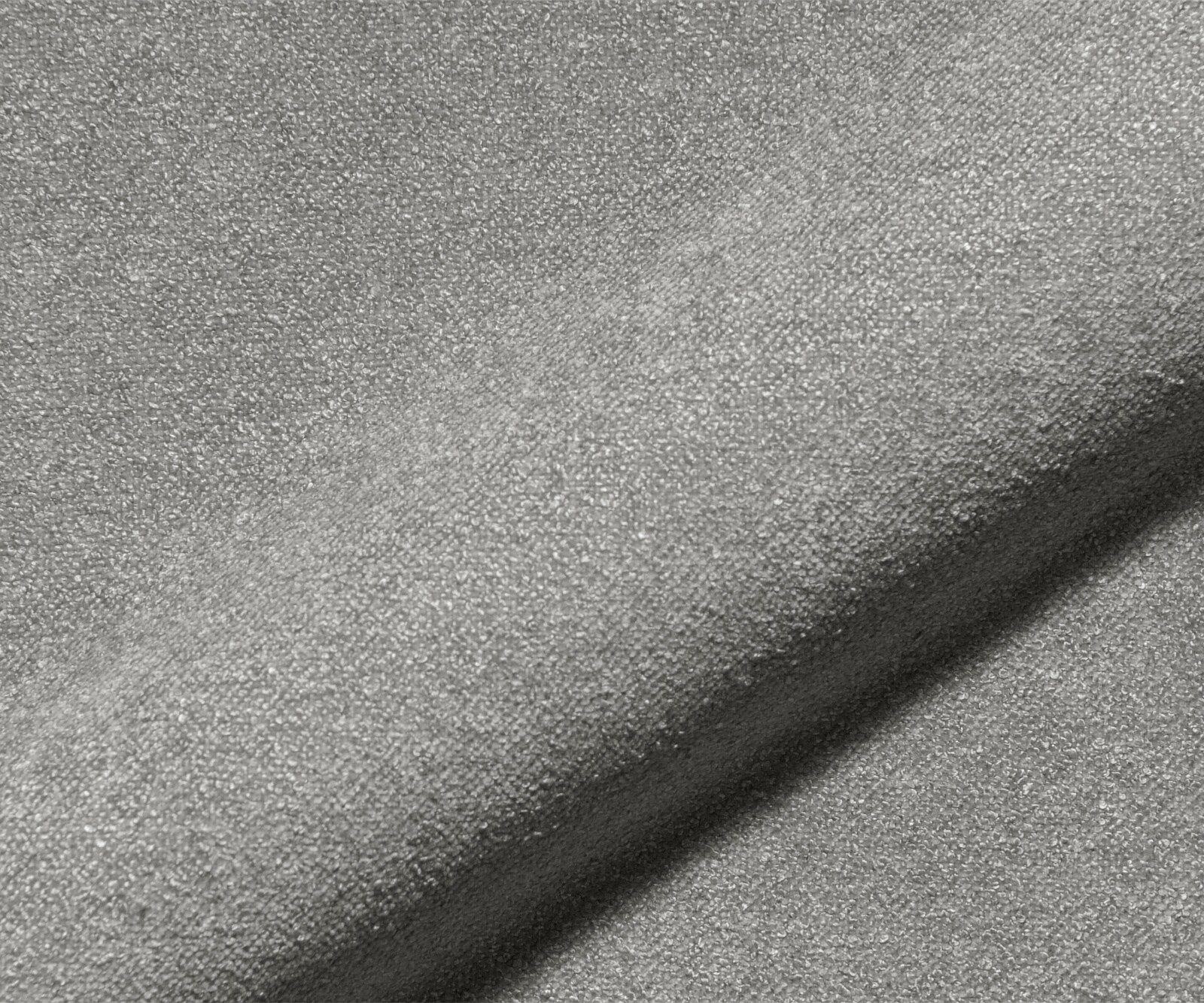 Chaise-de-salle-à-manger Nube-Flex avec accoudoirs tissu structuré doux gris pied trapèze acier inoxydable resorts ensachés 3