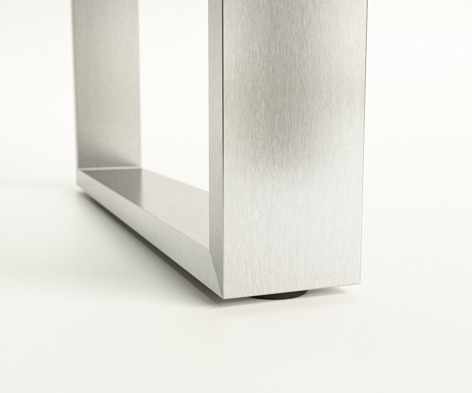 Cadre de table acier inoxydable mince (set de 2) 1