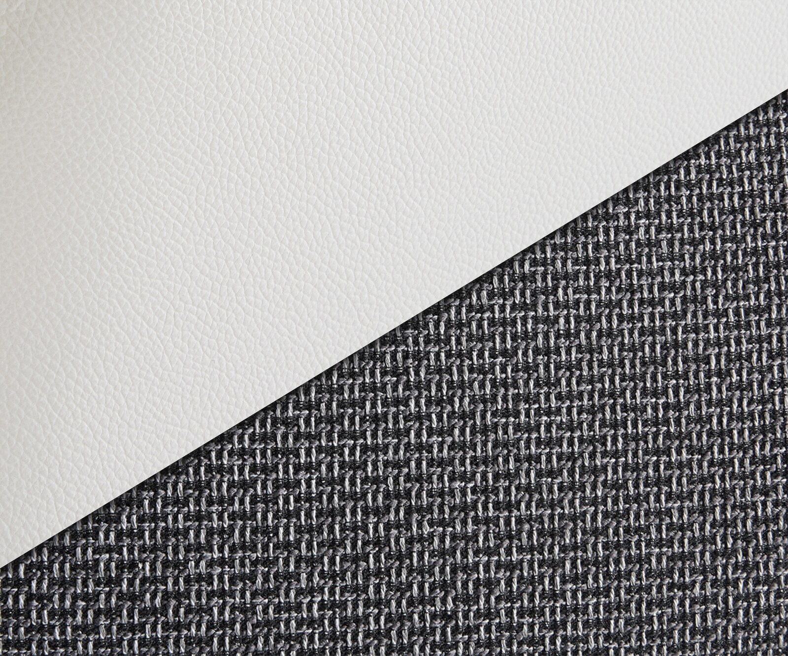 Canapé Clovis XL blanc noir modulaire 2