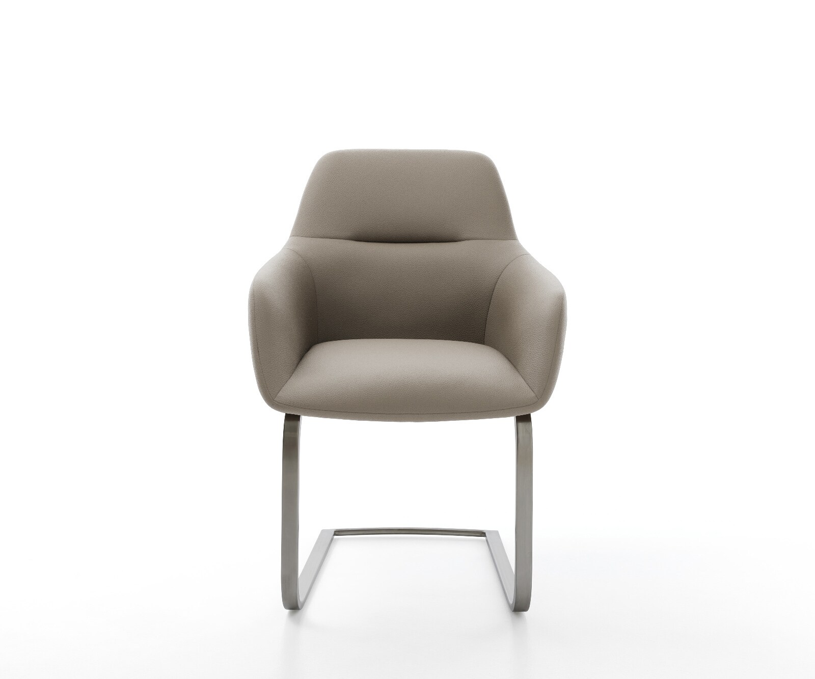 Cantilever Pejo-Flex cuir de vache couleur boue pied cantilever plat grafiete ressorts ensachés 2