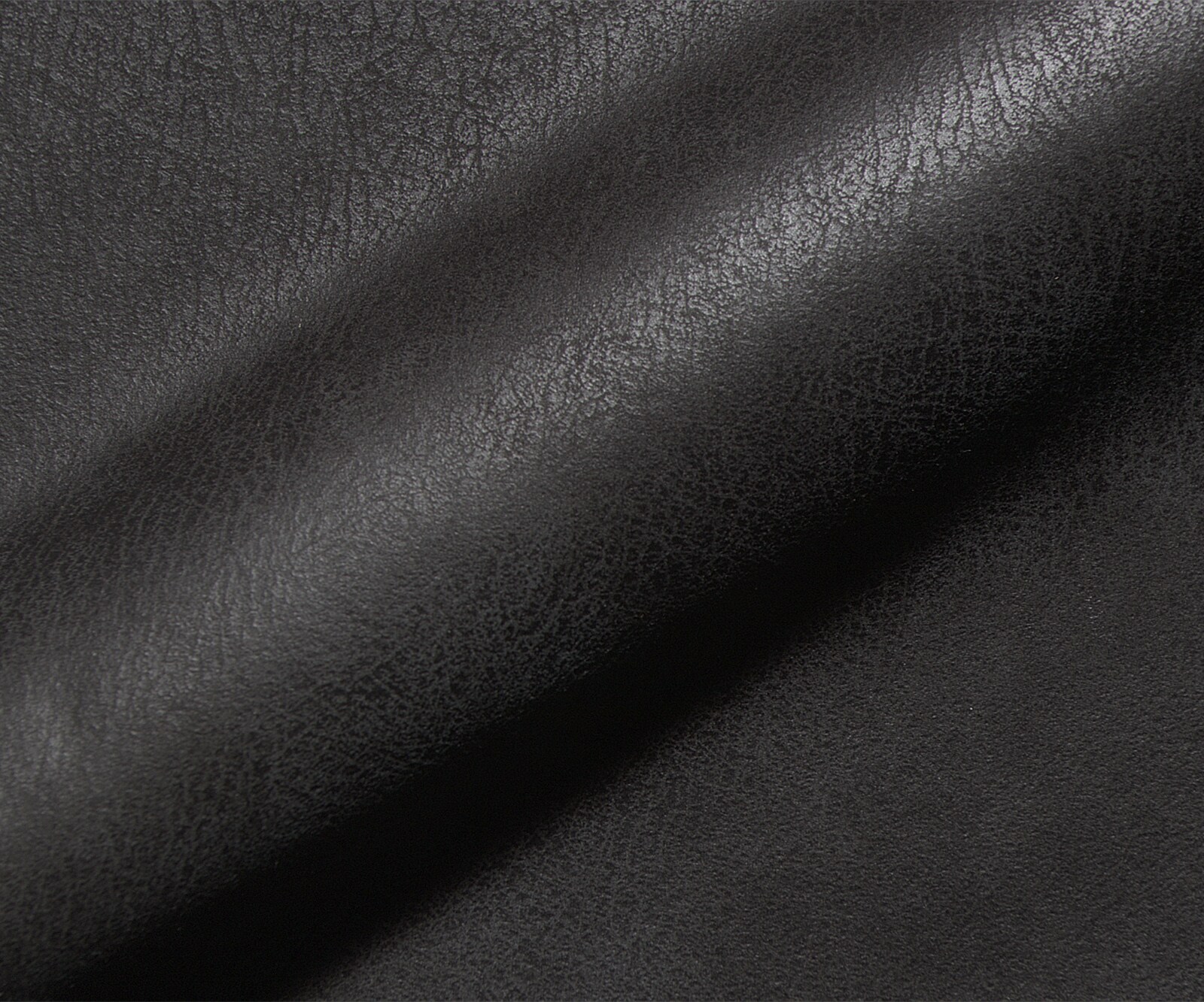 Canapé panoramique Sirpio 300x200 cm Cuir synthétique Vintage Anthracite Recamiere variable avec Tabouret 3
