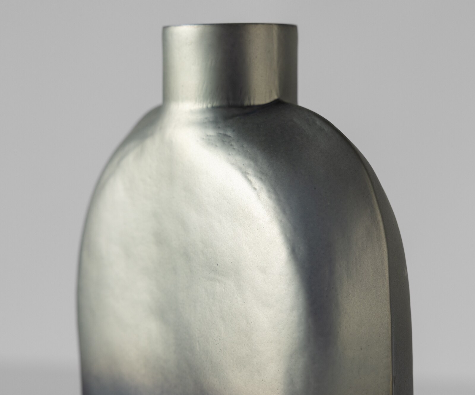 Vase Mireva l17 x P9 x H33 cm Verre Aurora Soufflé à la bouche 6