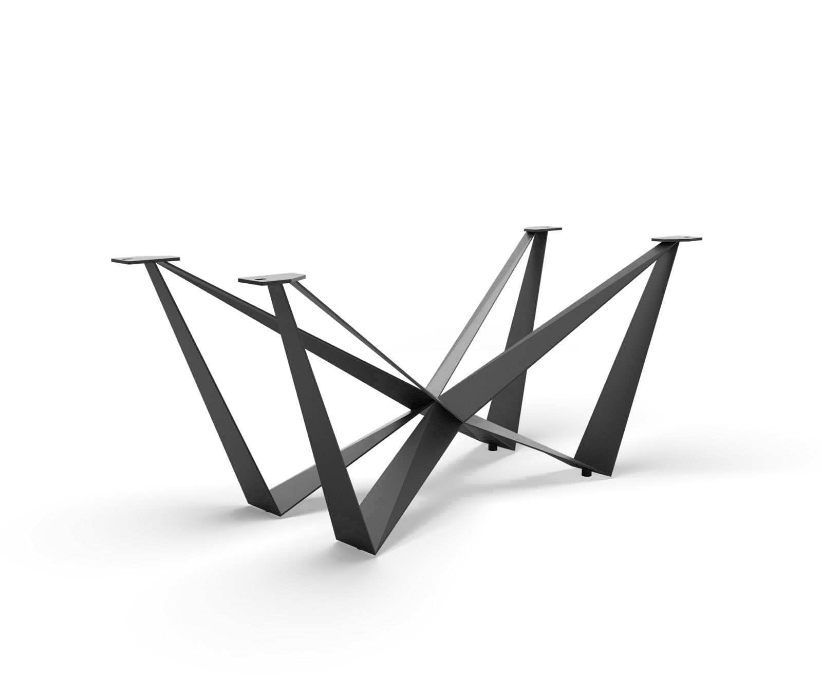 Tischgestell Edge Mittelfuß für variable Tischplattengrößen 2 Tischgestell Edge Mittelfuß für variable Tischplattengrößen 2