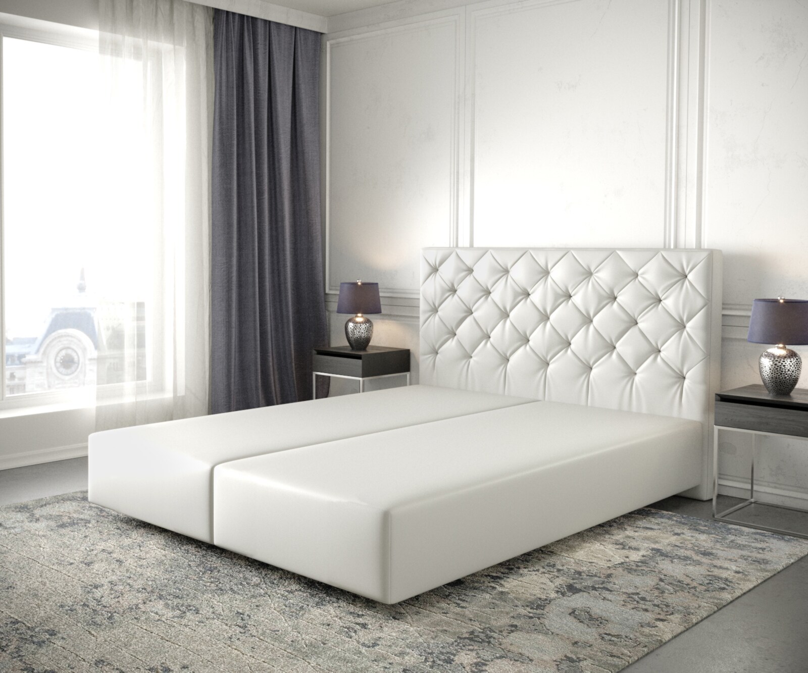 Cadre-de-Sommier Dream-Great sans matelas ni surmatelas Cadre de lit 3