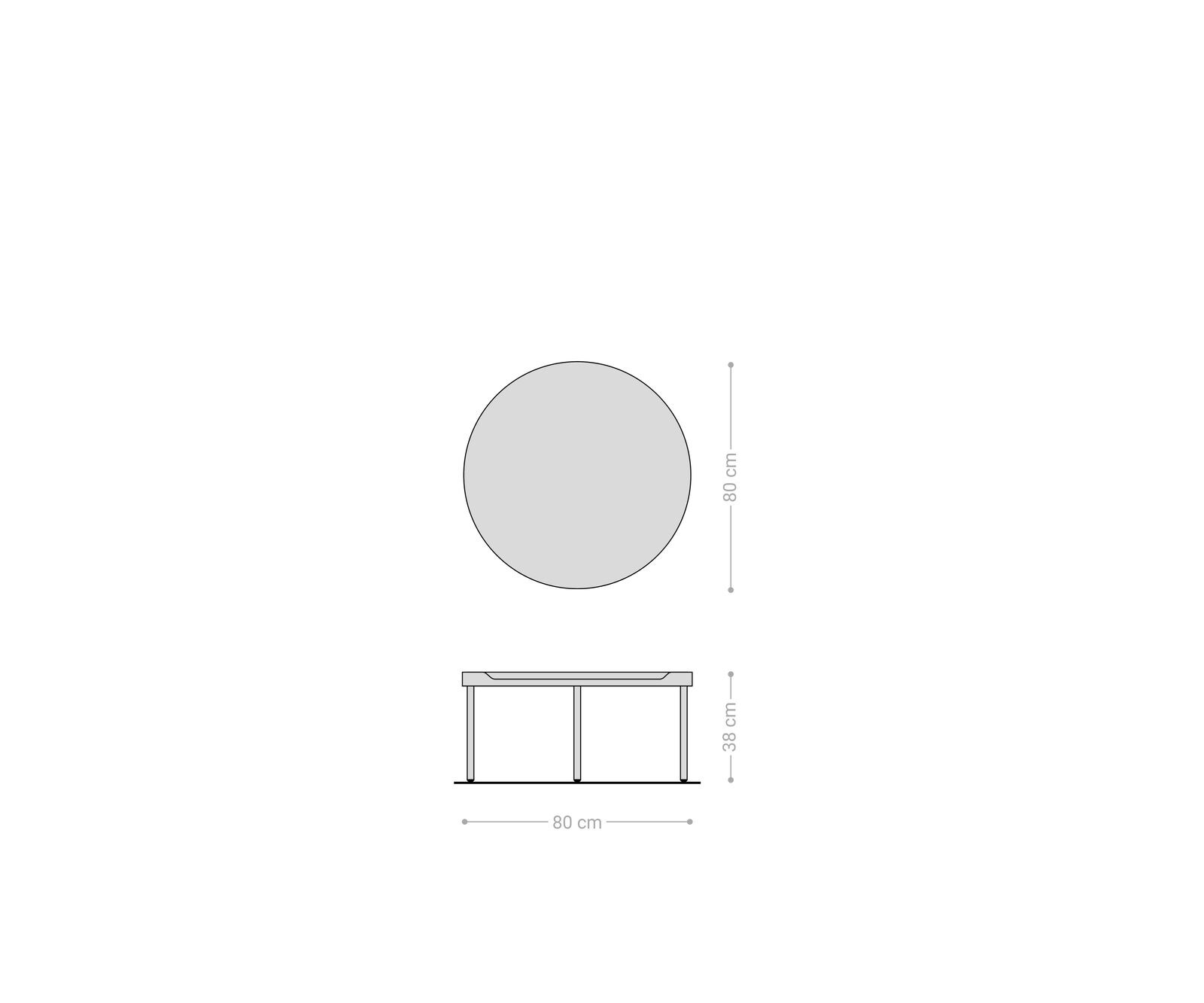 Table-basse Torell 80x80 cm Céramique Laminam®Noir Désir Marron Cadre métallique finition effet titane 8