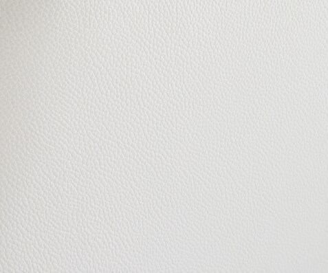 Échantillon de tissu Flex Cuir véritable Blanc
