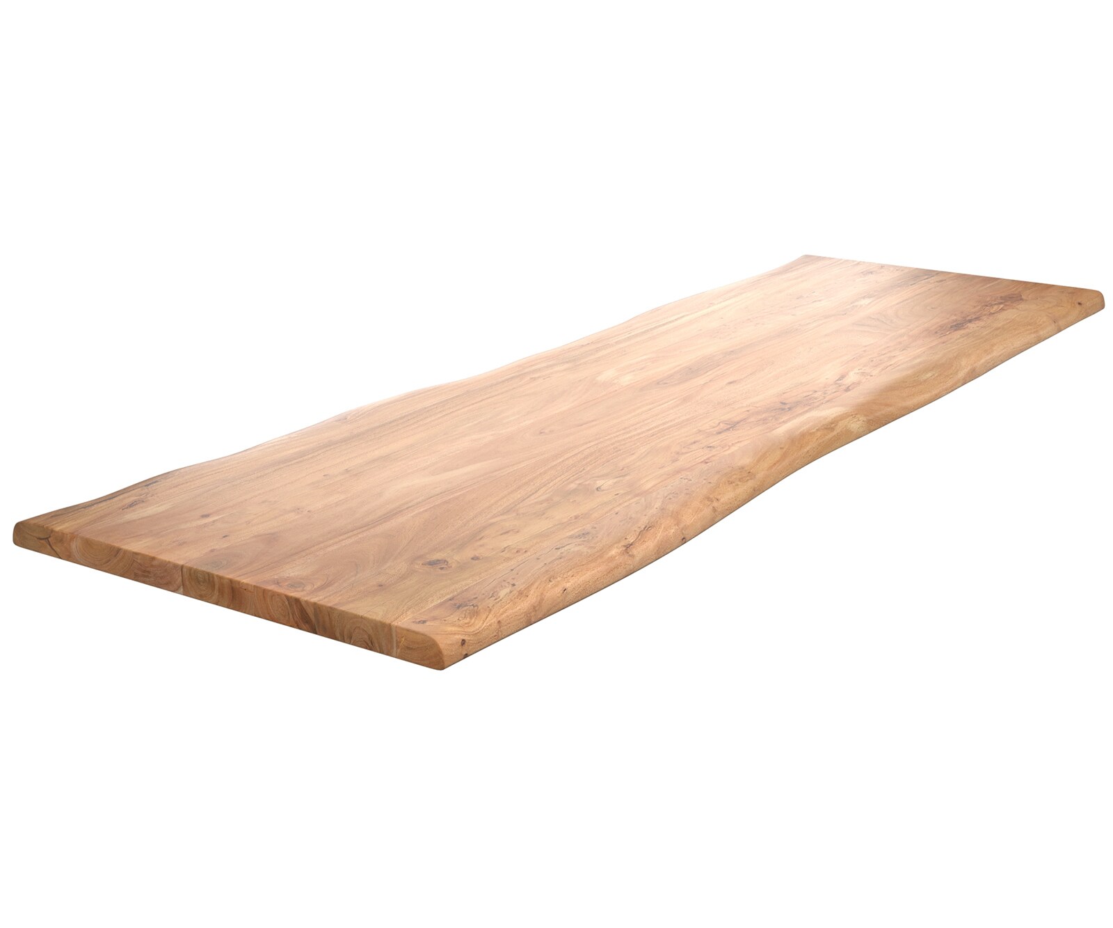 Plateau-de-table-à-manger Edge 300x100cm XL acacia nature Live-Edge
