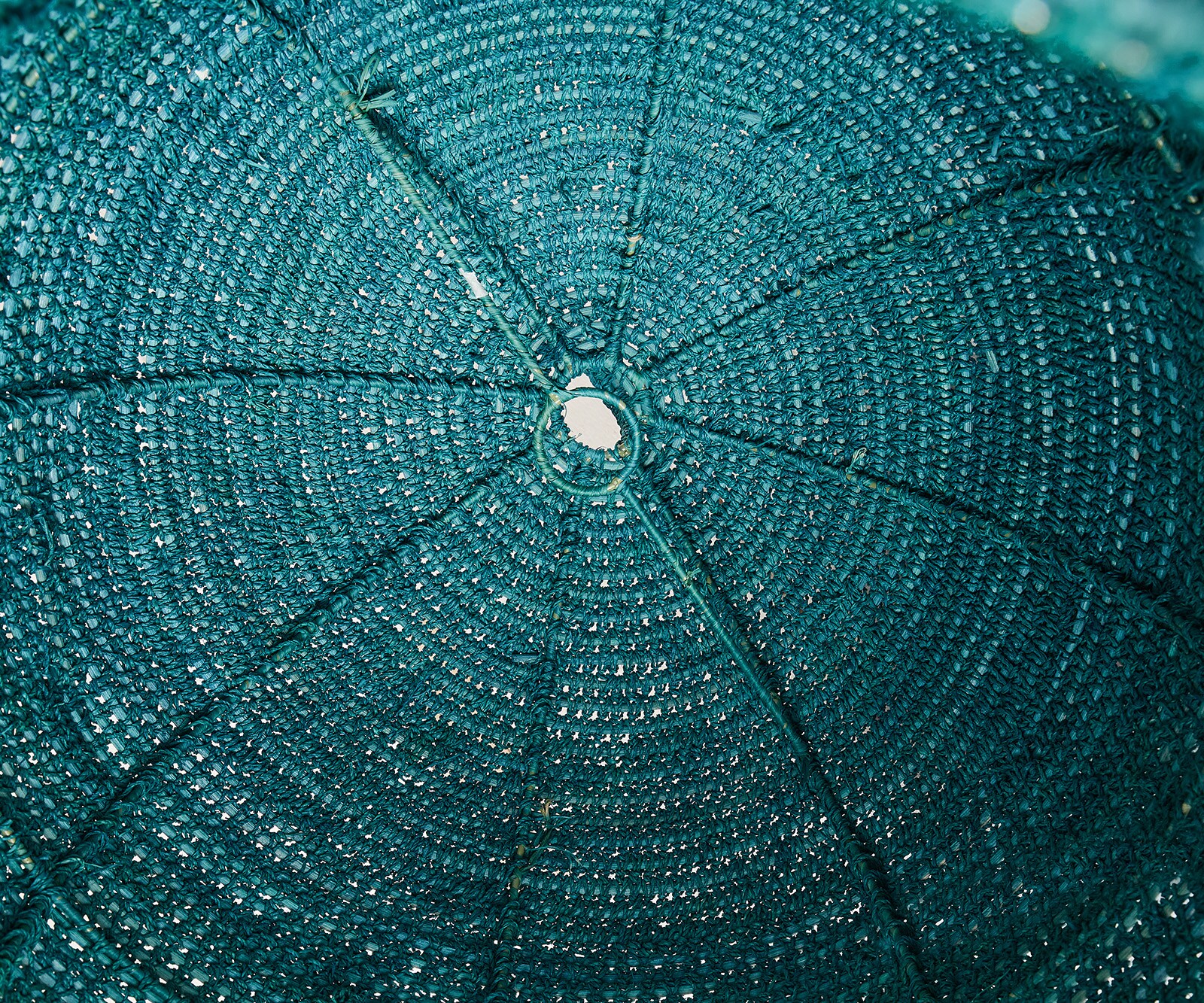Abat-jour Kubu-Kubu  Ø 75x90 cm turquoise de jacinthe d'eau 2