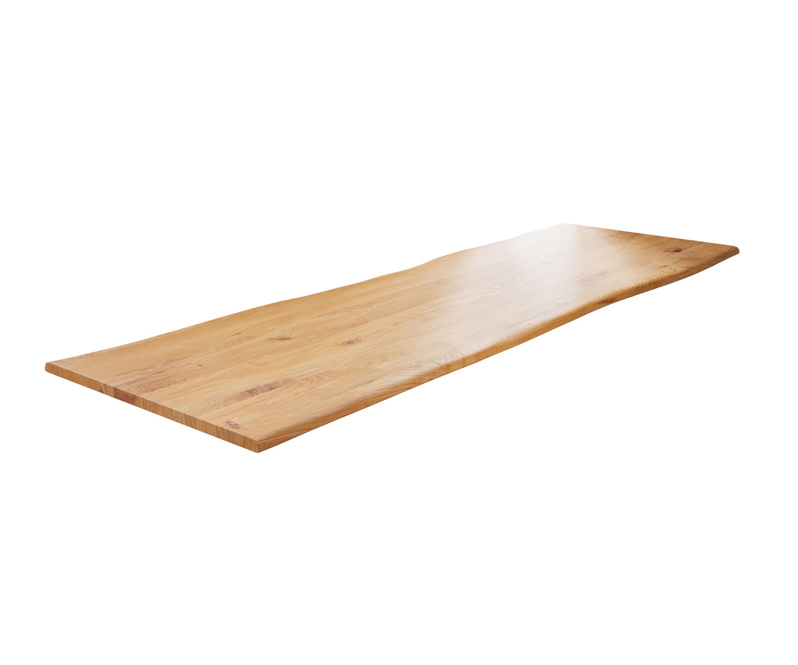 Plateau-de-table Edge 300 x 100 x 4 cm chêne naturel Live-Edge 1