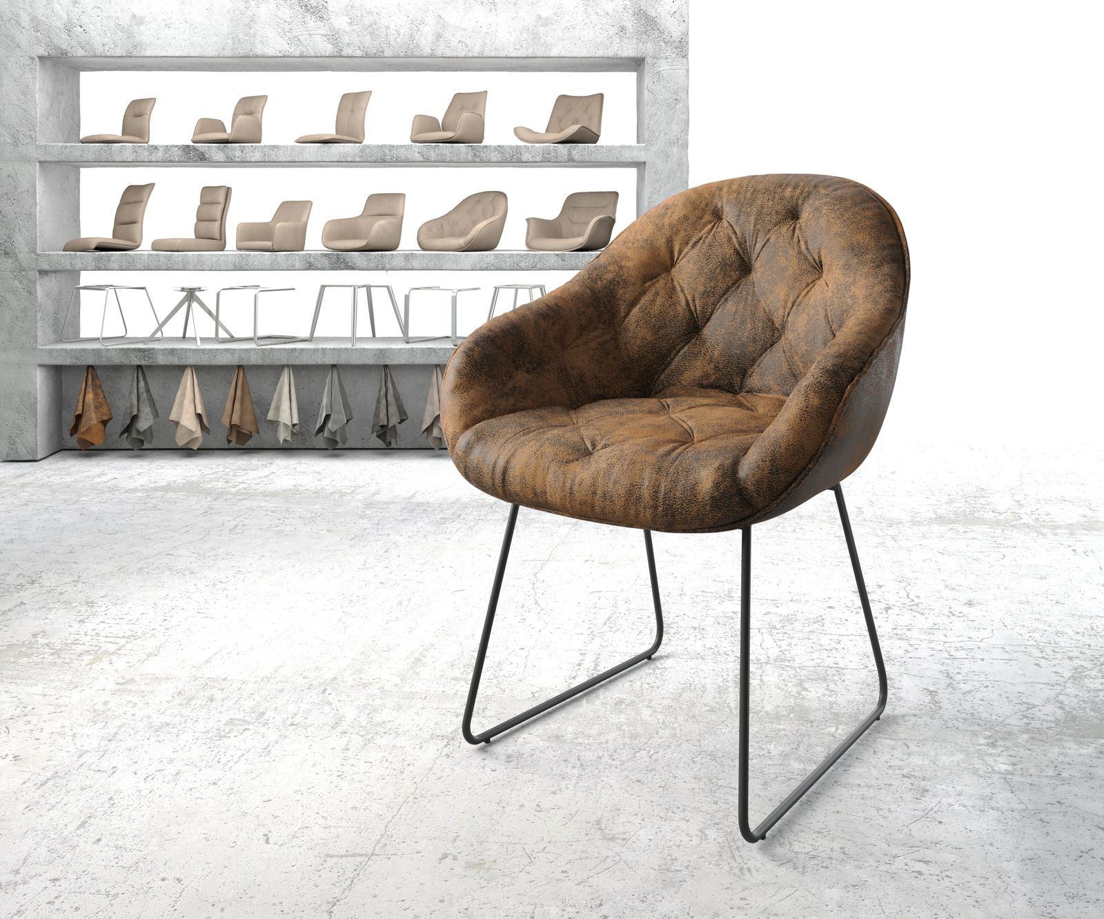 Fauteuil Gaio-Flex Chaise rembourrée 2