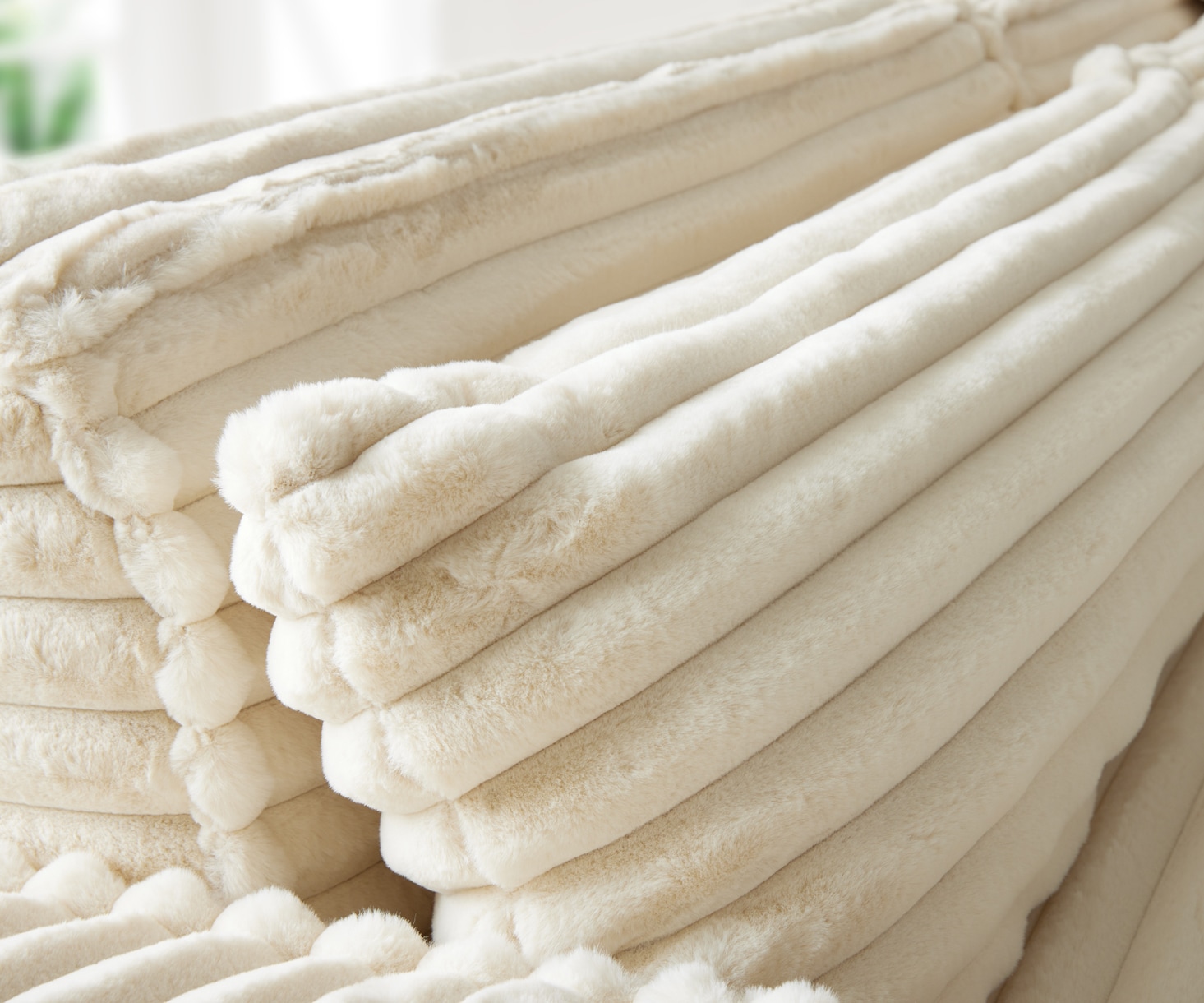 Grand Canapé Sirpio XL 270x130 cm velours côtelé Beige 6 Grand Canapé Sirpio XL 270x130 cm velours côtelé Beige 6