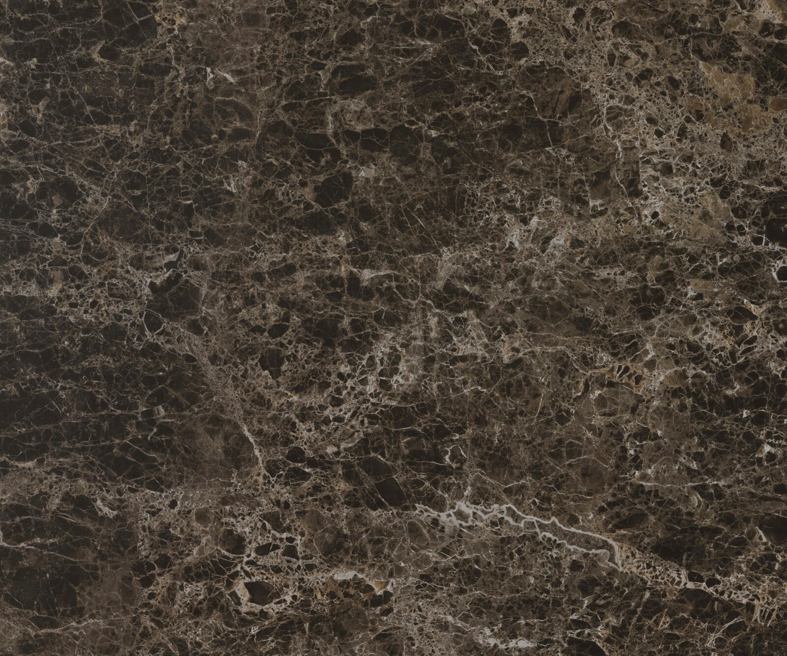 Buffet Cuor 150 cm Céramique Emperador Extra Lucidato brun foncé 3 Portes Pied optique flottant Verre acrylique 3
