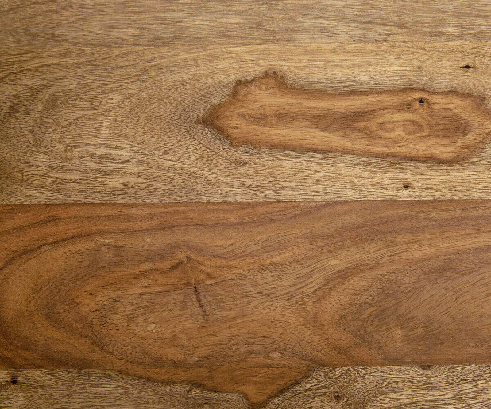 Meuble TV Wyatt 220 cm en sheesham naturel 4 tiroirs Pied en V inox 1 Meuble TV Wyatt 220 cm en sheesham naturel 4 tiroirs Pied en V inox 1