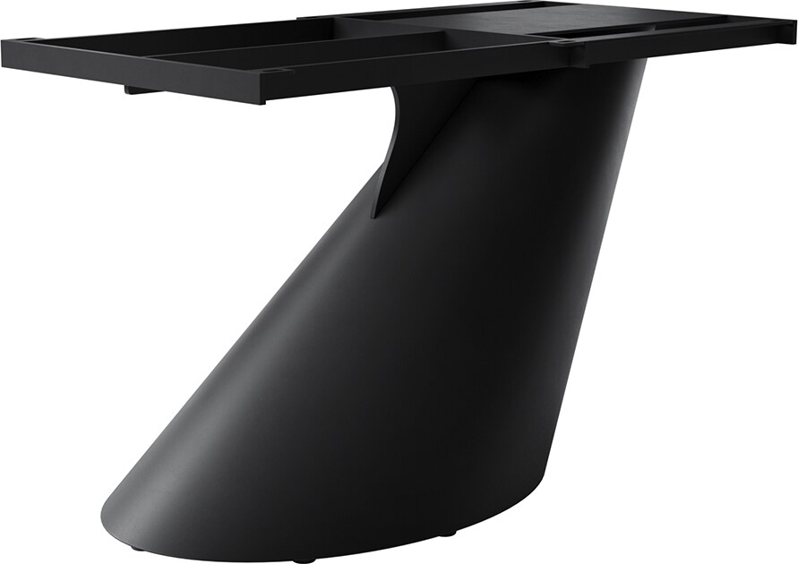 Piètement de table Cono métal noir
