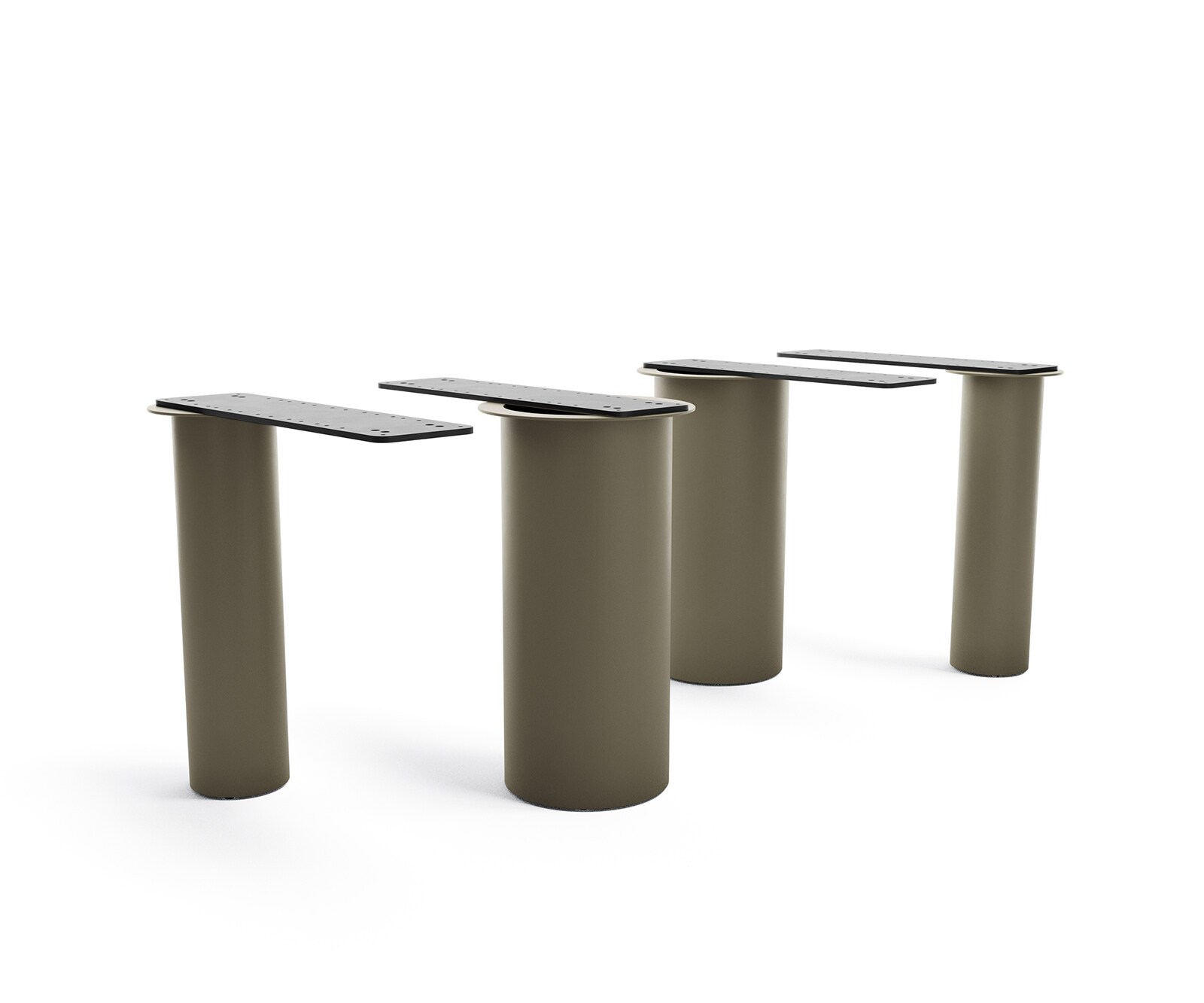 Piètement de table Edge Pilier pour plateaux de table à partir de 200 cm 1