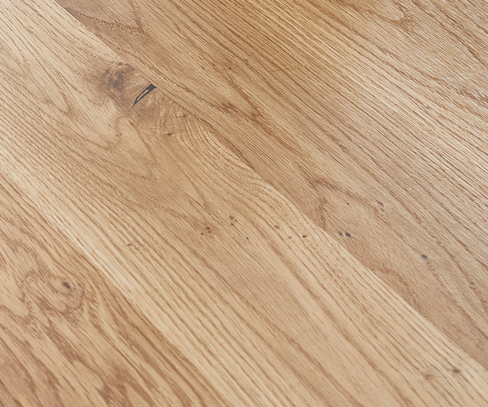 Table à manger Edge 300x100 chêne nature acier inoxydable large Live-Edge 3