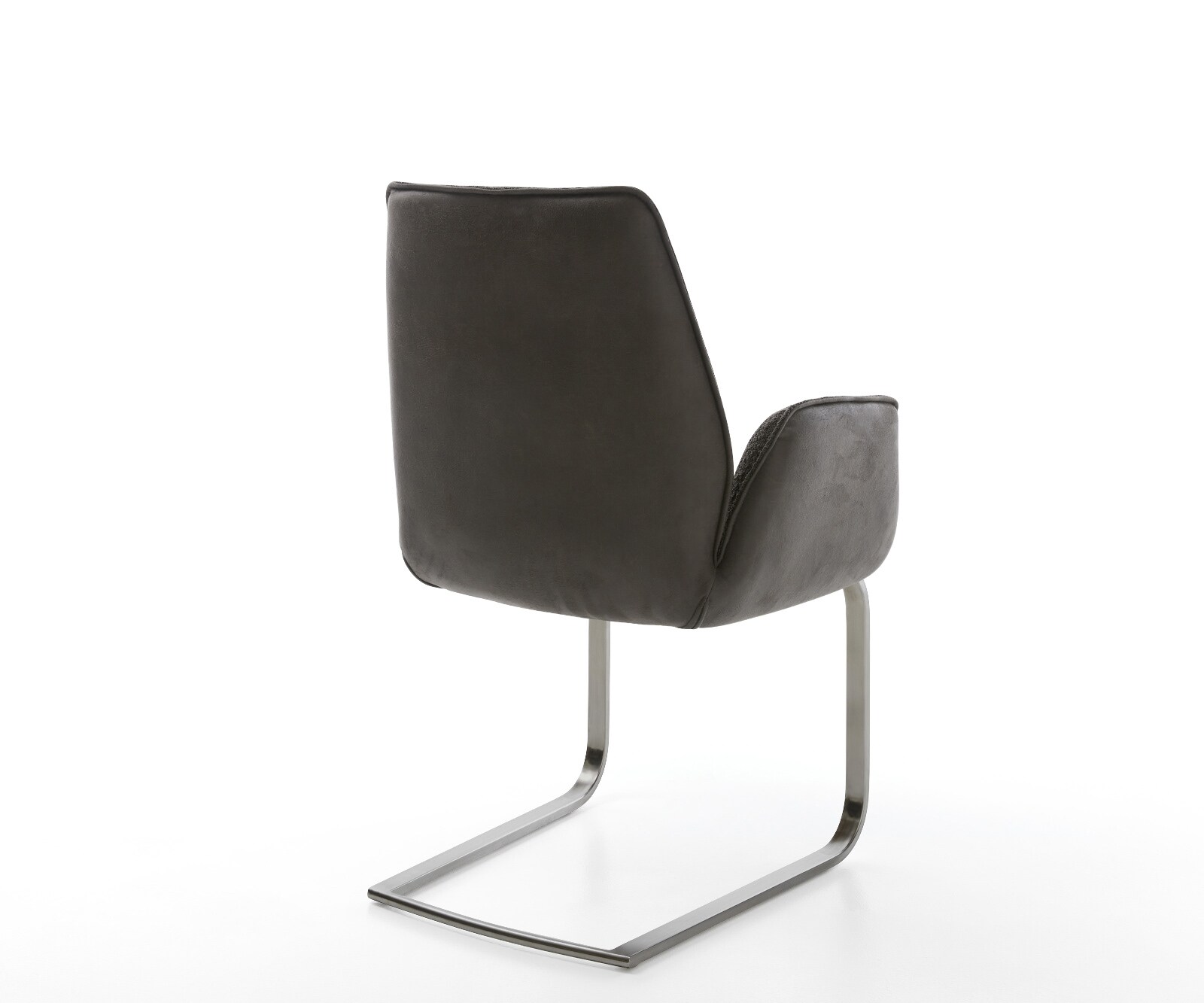 Cantilever Zoa-Flex tissu mixte noir pied cantilever plat grafiete ressorts ensachés 4