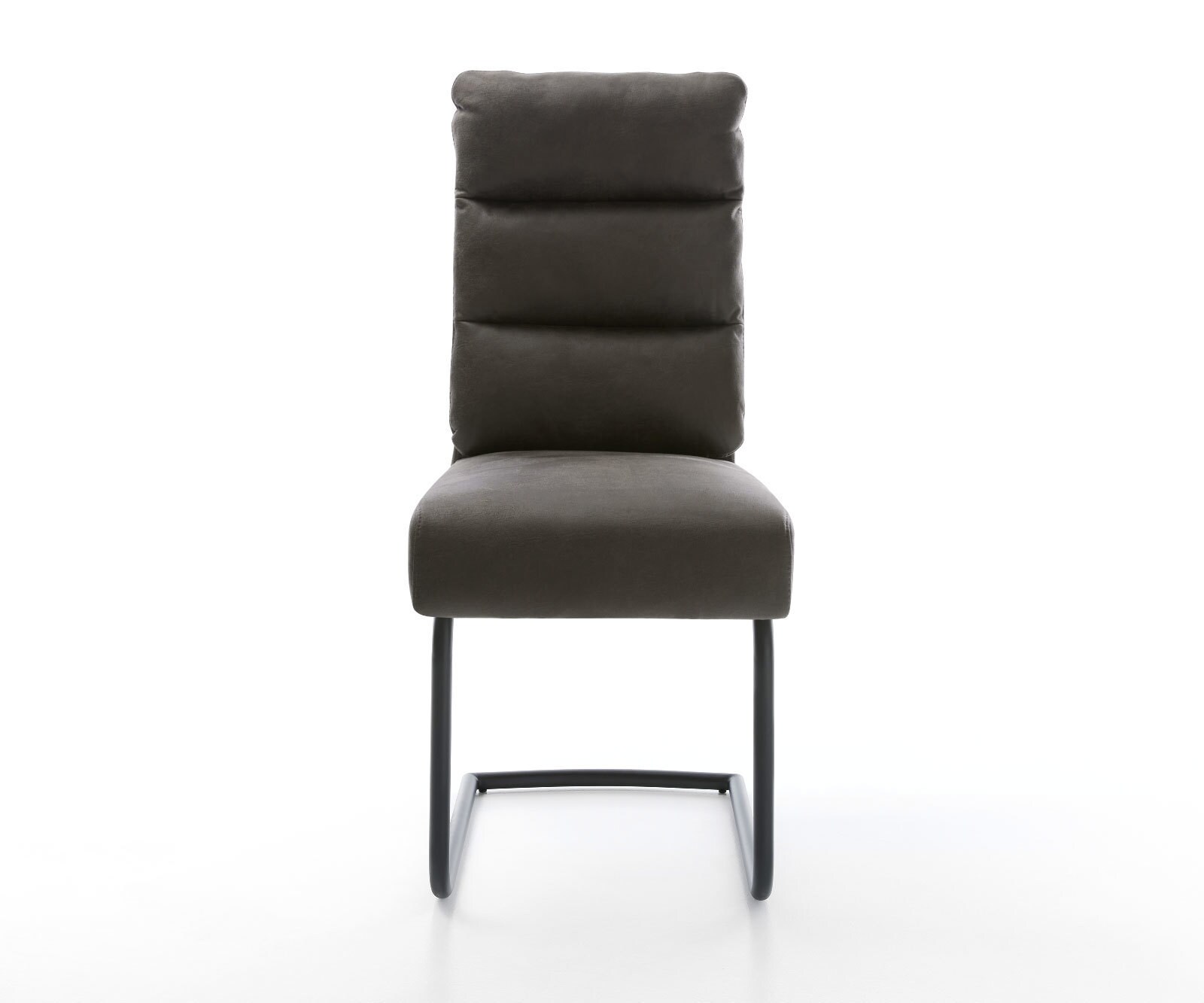 Cantilever Pela-Flex microvelours anthracite vintage pied cantilever rond noir ressorts ensachés 1 Cantilever Pela-Flex microvelours anthracite vintage pied cantilever rond noir ressorts ensachés 1