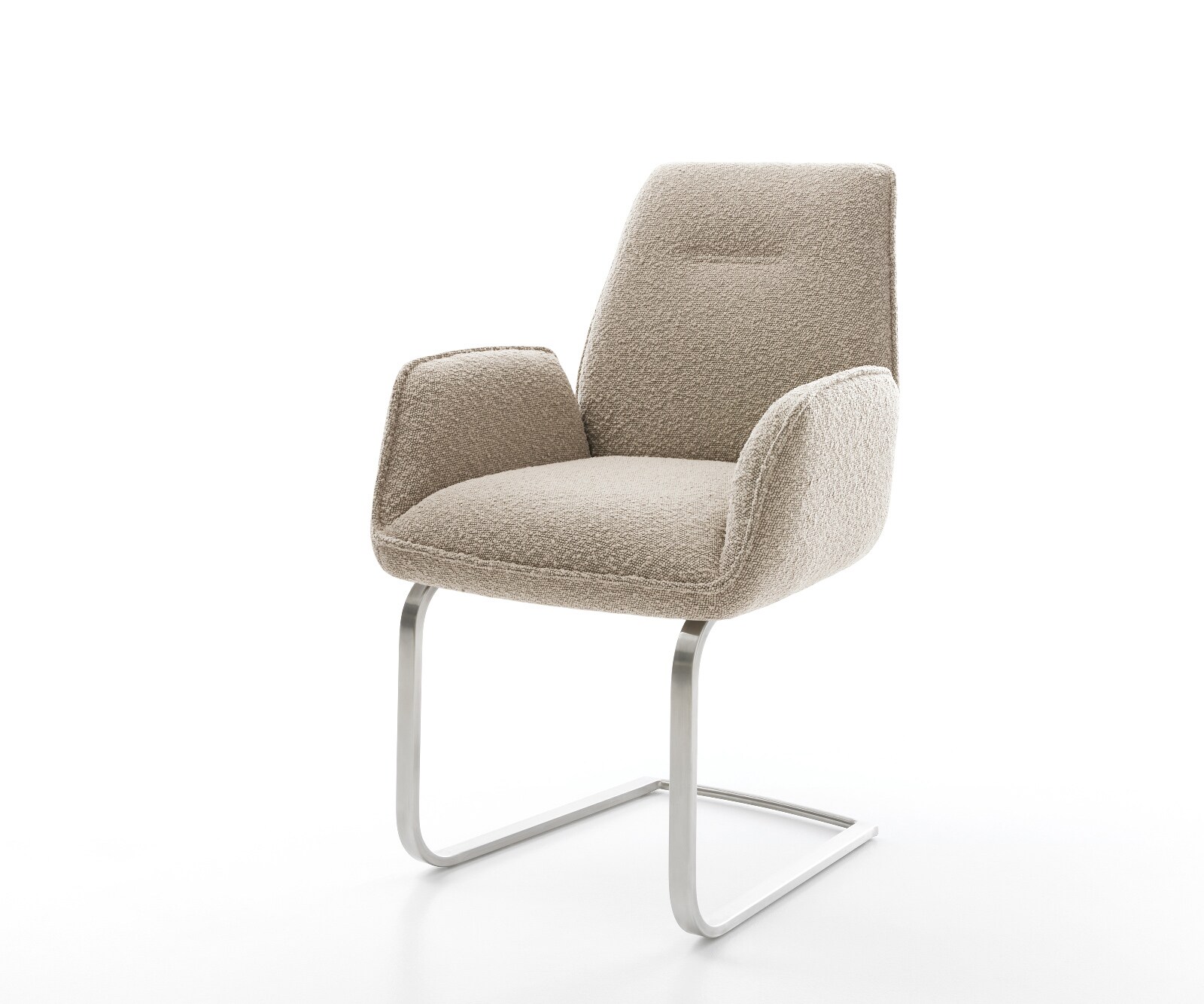 Cantilever Zoa-Flex bouclé boue pied cantilever plat acier inoxydable ressorts ensachés