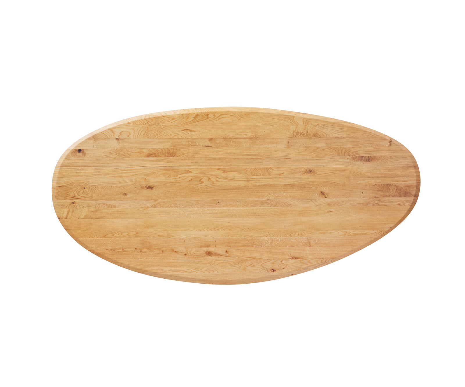 Plateau-de-table-à-manger Edge Oval 280x130x2,5 cm Chêne Naturel Flow Edge 2