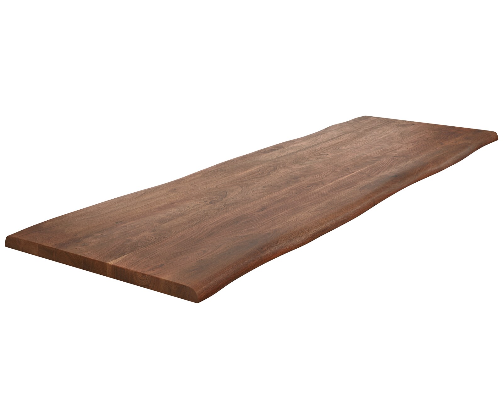 Plateau-de-table-à-manger Edge 300x100cm XL acacia marron Live-Edge