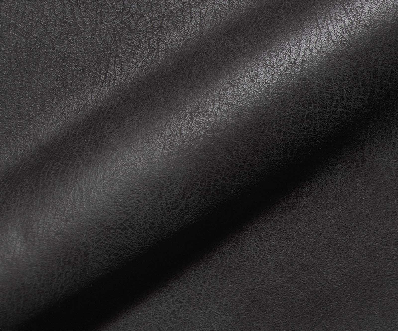 Échantillon de tissu cuir synthétique anthracite
