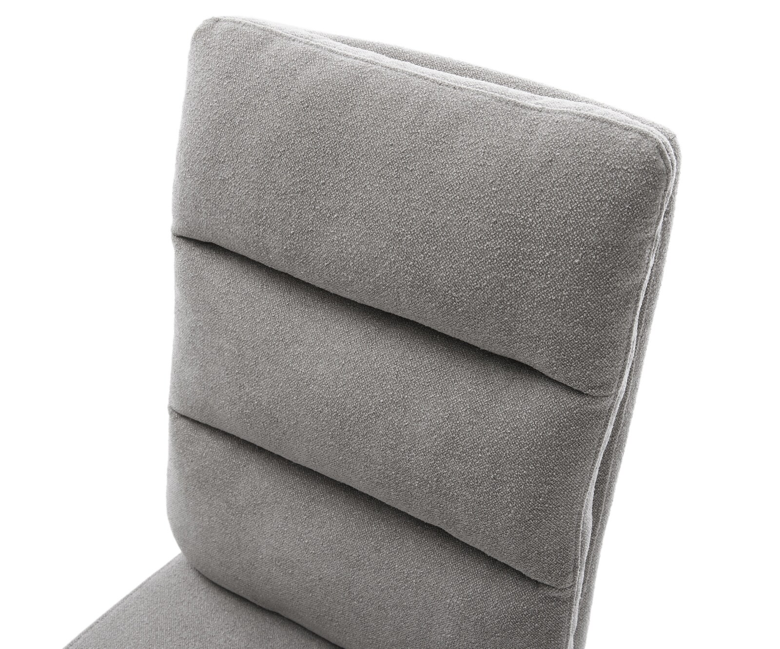 Chaise-pivotante Pela-Flex tissu structuré doux gris pied croisé large grafiete pivotement sur 360° fonction bascule resorts ensachés 4