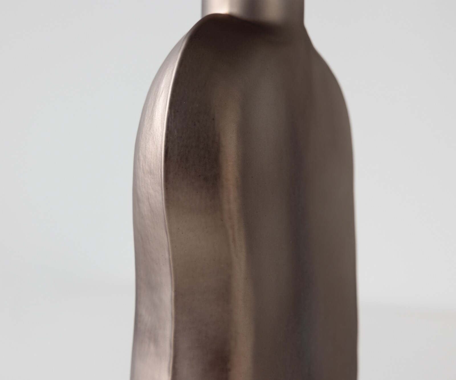 Vase Mireva l17 x P9 x H33 cm Verre Opal Soufflé à la bouche 5
