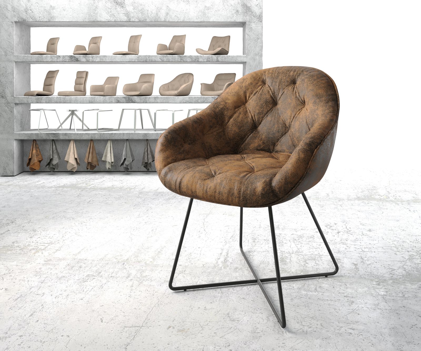 Fauteuil Gaio-Flex Chaise rembourrée 4