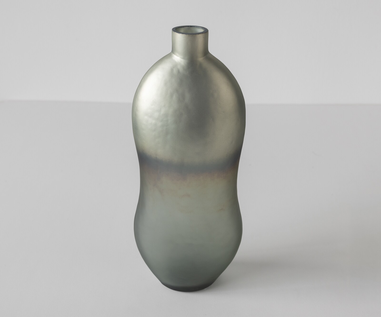 Vase Mireva l18 x P11 x H41 cm Verre Aurora Soufflé à la bouche 4