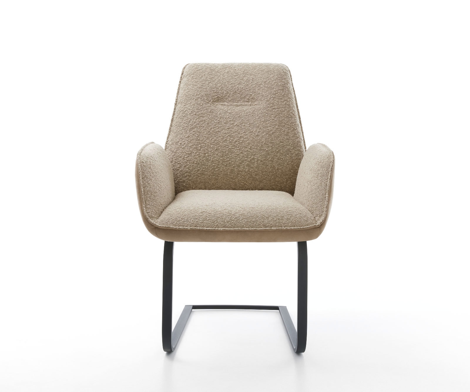 Cantilever Zoa-Flex tissu mixte couleur boue pied cantilever plat noir ressorts ensachés 1 Cantilever Zoa-Flex tissu mixte couleur boue pied cantilever plat noir ressorts ensachés 1