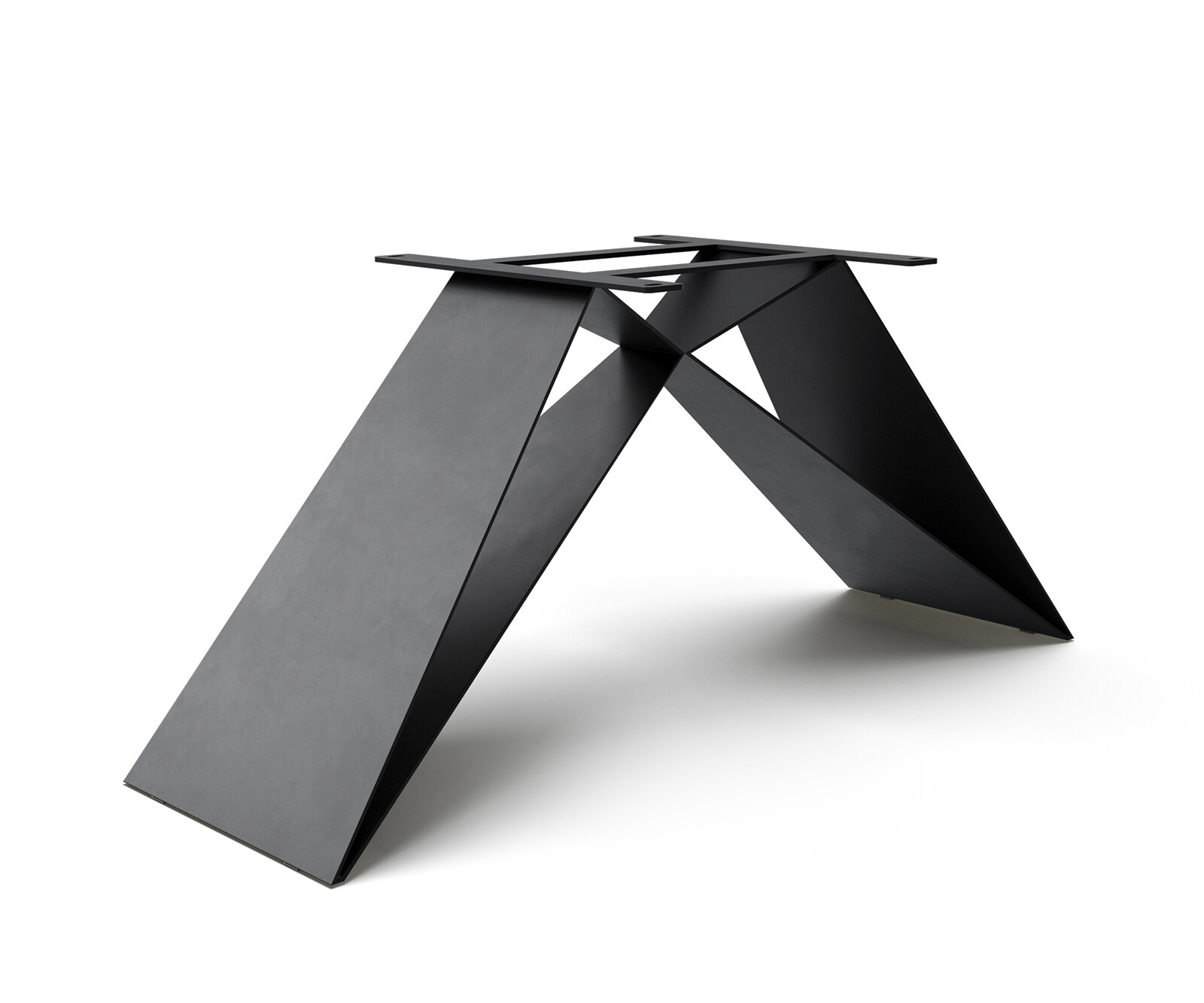Piètement de table Edge Piètement en V pour plateaux de table de différentes tailles