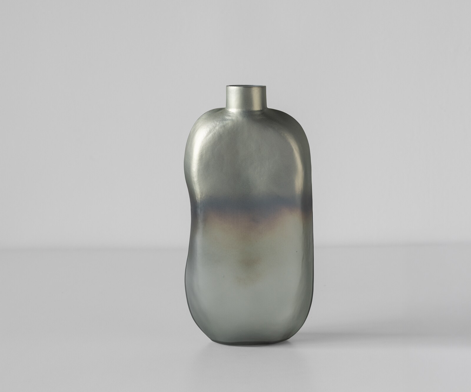 Vase Mireva l17 x P9 x H33 cm Verre Aurora Soufflé à la bouche 2