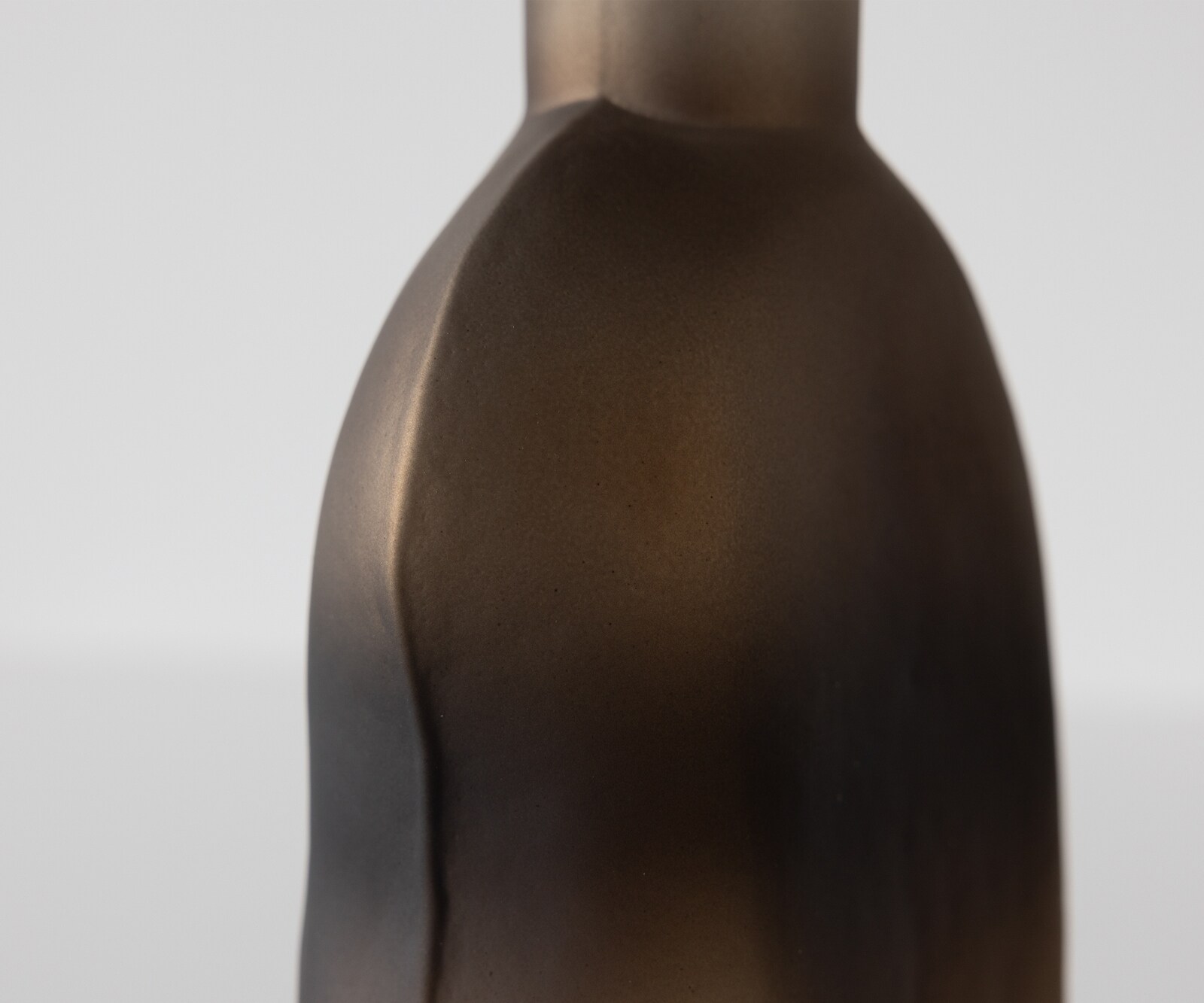 Vase Mireva l15 x P9 x H27 cm Verre Aurum Soufflé à la bouche 6
