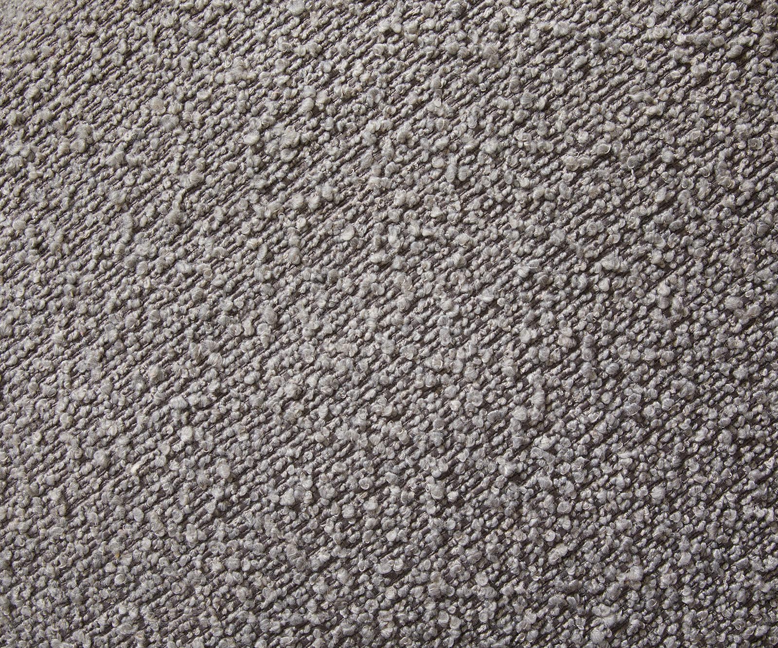 Sommier rembourré Simea 180x200 cm Bouclé Gris Argenté 2