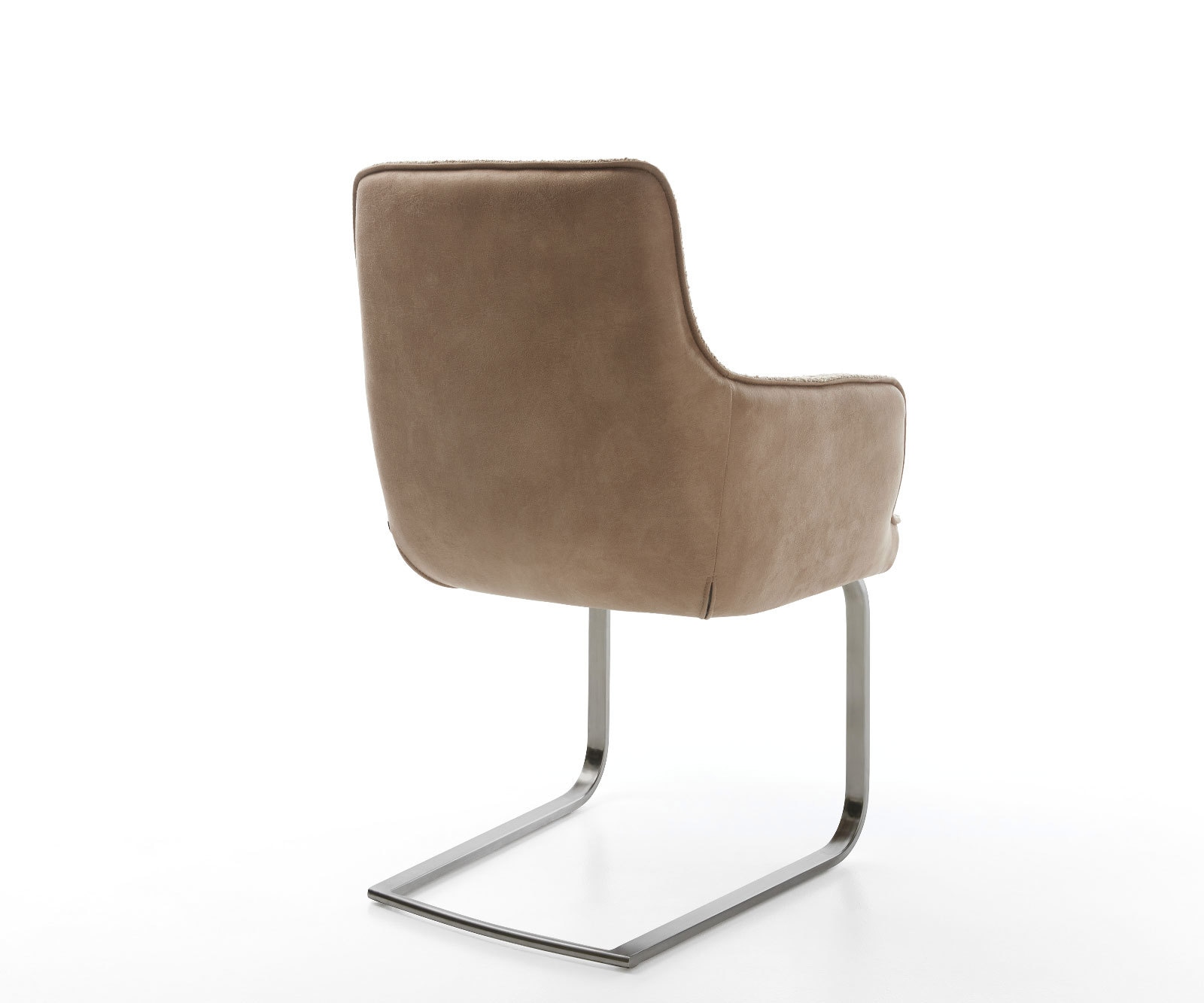 Cantilever Heira-Flex mit Armlehnen microvelours couleur boue pied cantilever plat grafiete ressorts ensachés 4 Cantilever Heira-Flex mit Armlehnen microvelours couleur boue pied cantilever plat grafiete ressorts ensachés 4