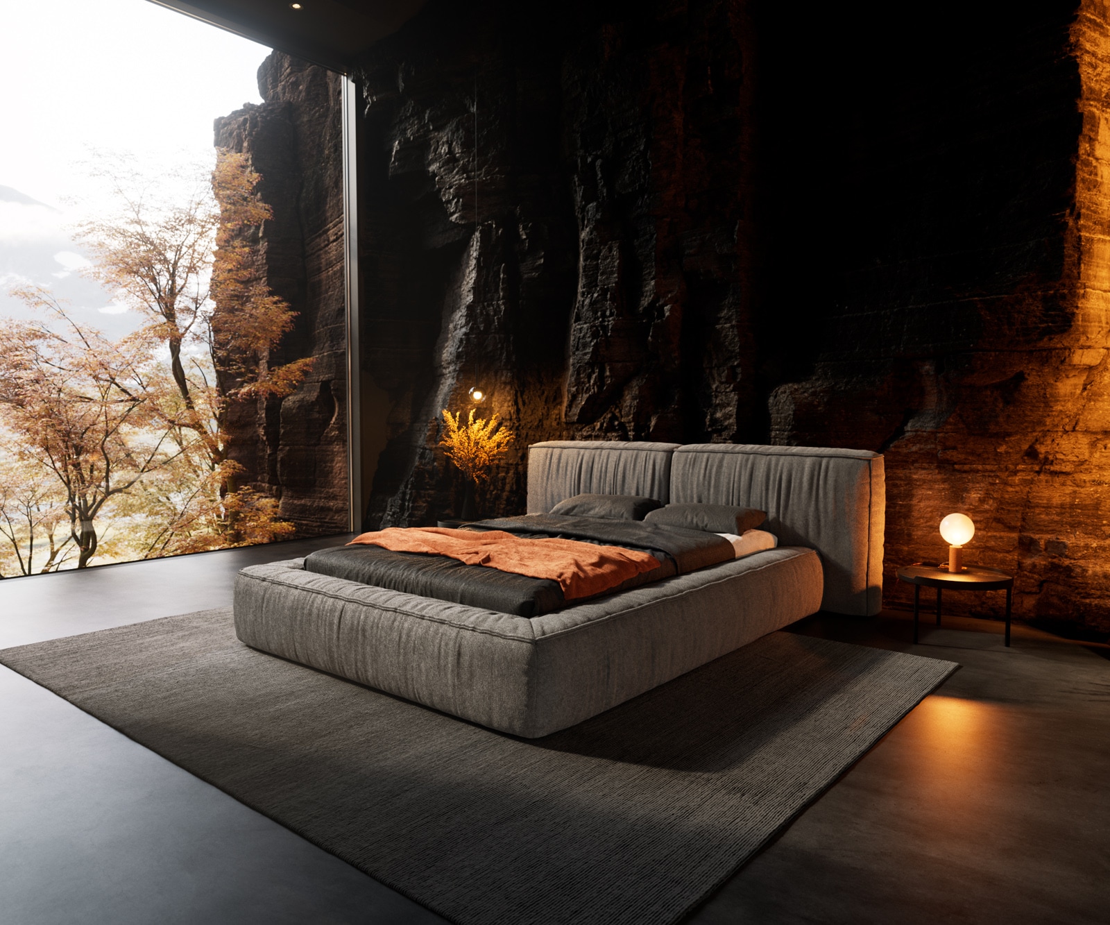 Cadre de lit rembourré Coperti 3 Cadre de lit rembourré Coperti 3