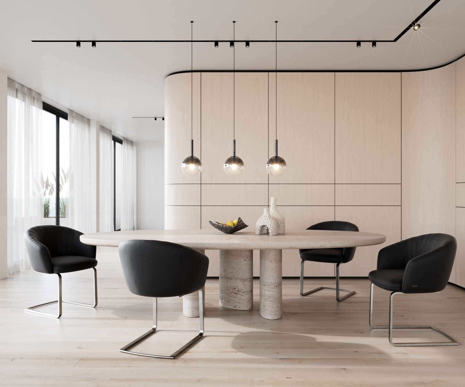 Cantilever Caja-Flex avec accoudoirs cuir de vache noir pied cantilever plat acier inoxydable brossé ressorts ensachés 5 Cantilever Caja-Flex avec accoudoirs cuir de vache noir pied cantilever plat acier inoxydable brossé ressorts ensachés 5