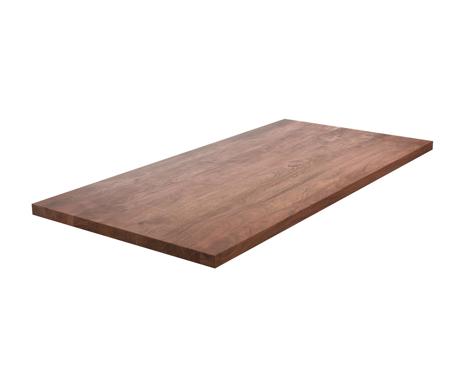 Plateau-de-table-à-manger Edge 200x100cm XL acacia marron 1