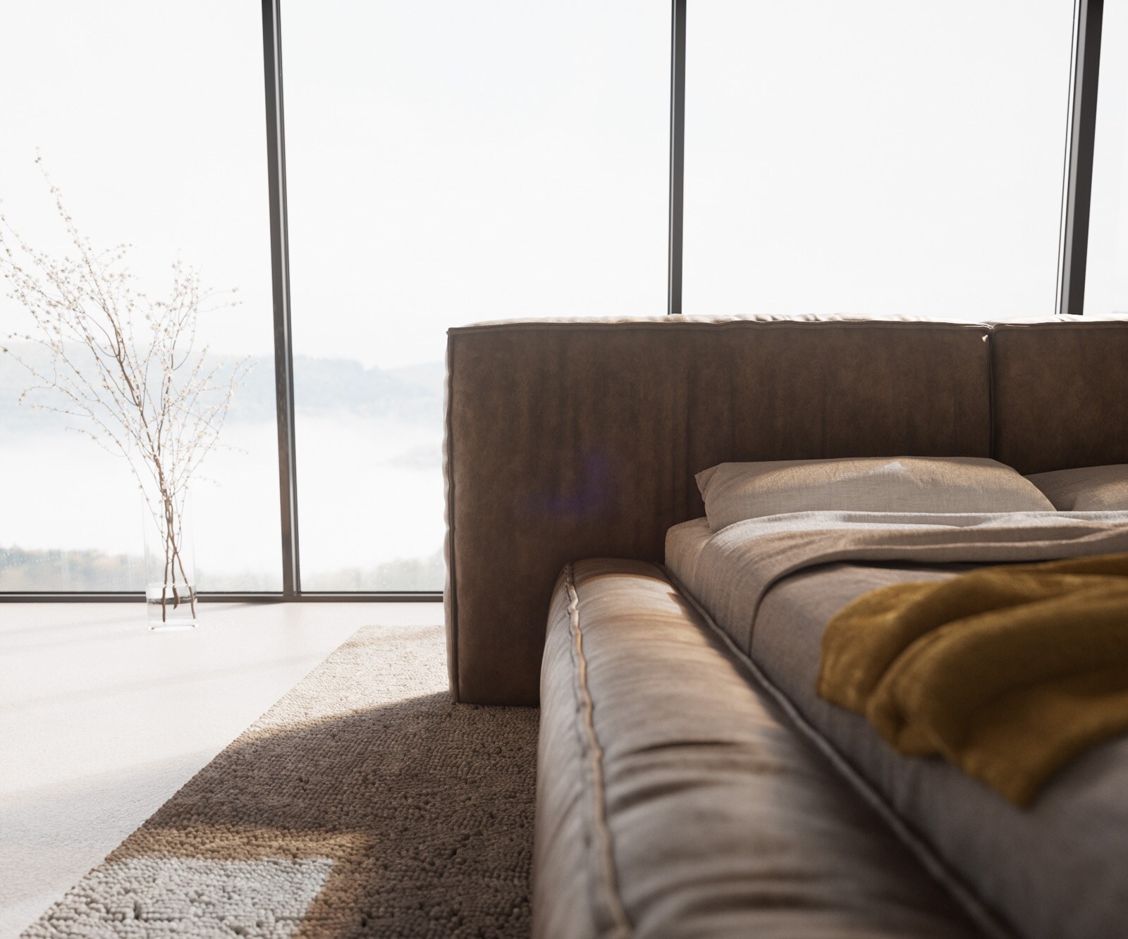 Sommier-rembourré Coperti 140x200 cm Microfibre Taupe Vintage 4 Sommier-rembourré Coperti 140x200 cm Microfibre Taupe Vintage 4