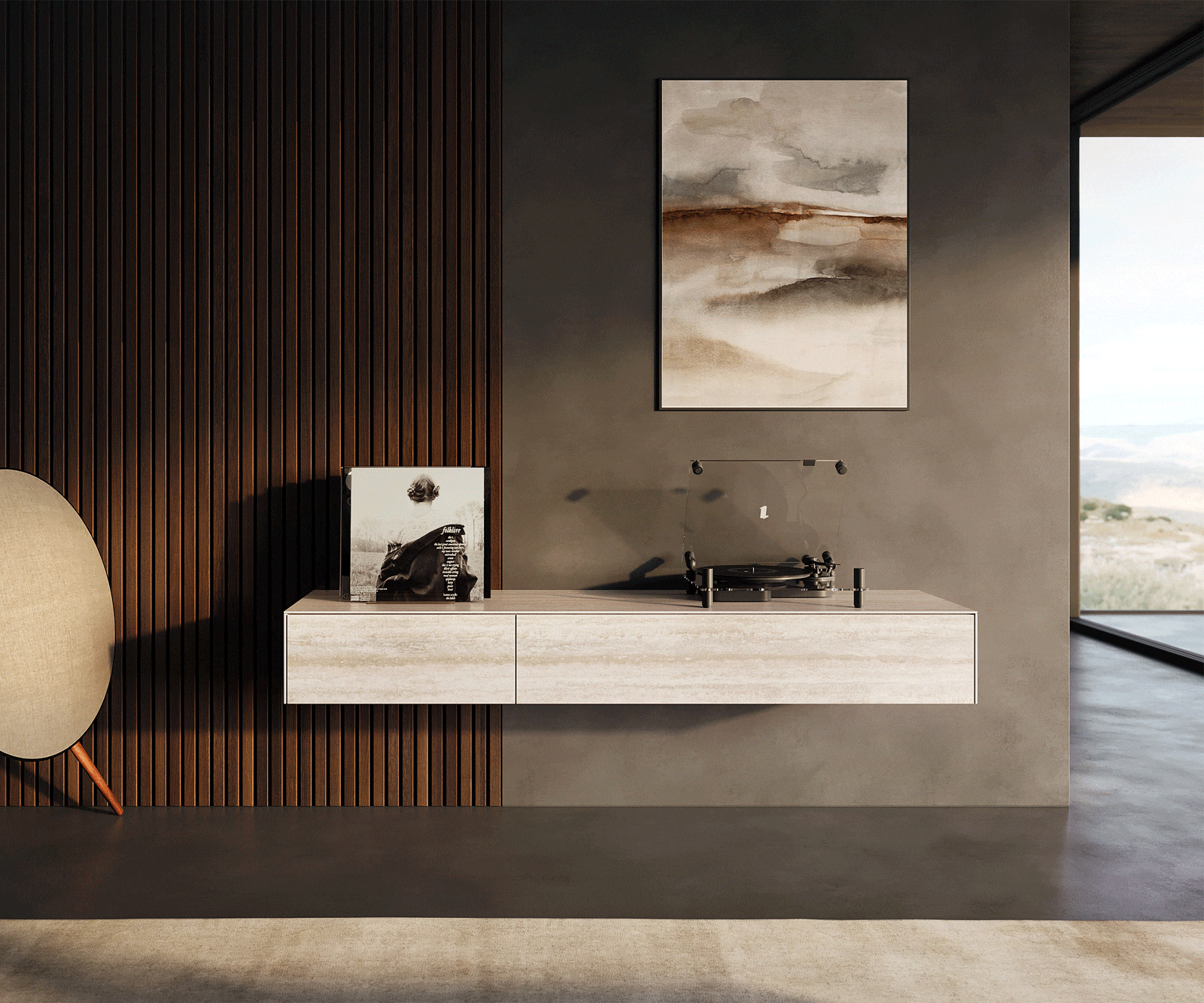 Meuble-TV Cuor 150 cm Céramique Laminam® Travertino Bianco Crème-blanc 1 Clapet 1 Tiroir Flottant 2 Meuble-TV Cuor 150 cm Céramique Laminam® Travertino Bianco Crème-blanc 1 Clapet 1 Tiroir Flottant 2