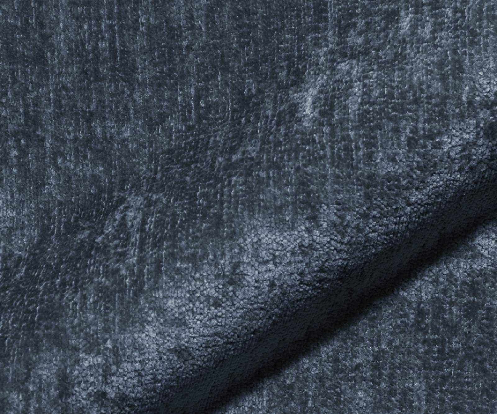 Grand canapé Lunna 360x175 cm chenille bleu 2 coussins 1 Grand canapé Lunna 360x175 cm chenille bleu 2 coussins 1