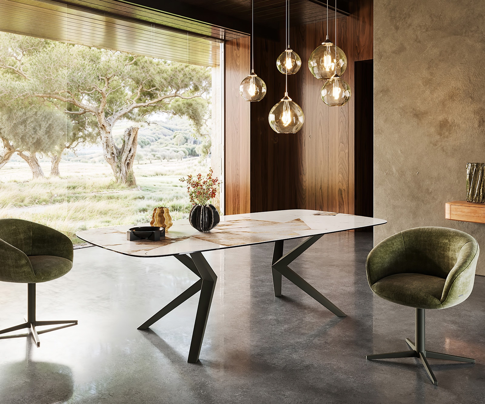 Table à manger Edge Boot 240x120 Céramique Iris FMG Patagonia Lappato Zenthara Angulaire Métal Effet Finition Titane Table à manger Edge Boot 240x120 Céramique Iris FMG Patagonia Lappato Zenthara Angulaire Métal Effet Finition Titane