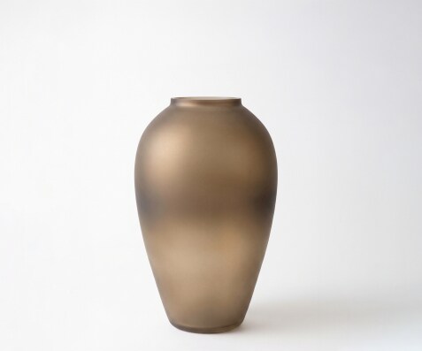 Vase Rondia l21 x P21 x H35 cm Verre Aurum Soufflé à la bouche